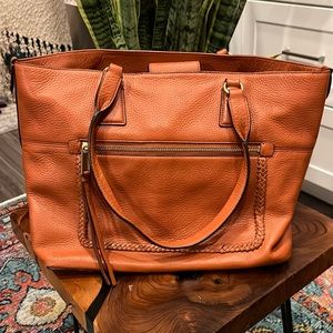 Coke Haan brown Leather Tote